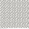 Image of the Costume Maker's Act II Scaredy Cat Buttons White quilting cotton fabric. Features cats on a white background. Cute Little Fabric Shop