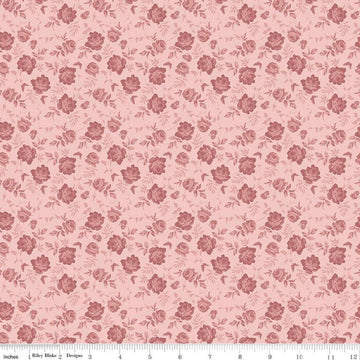 DEAL Anne of Green Gables Tone-on-Tone C16125 Pink - Riley Blake Designs - Butterflies Floral - Quilting Cotton Fabric - Licensed Product