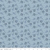 DEAL Anne of Green Gables Tone-on-Tone C16125 Blue - Riley Blake Designs - Butterflies Floral - Quilting Cotton Fabric - Licensed Product