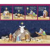 Come Let Us Adore Him Panel - Riley Blake Designs - DIGITALLY PRINTED - Christmas Nativity - Quilting Cotton Fabric