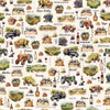 Image of the Cork & Barrel Wine Motifs and Region Cream quilting cotton fabric by Morris Creative Group for QT Fabrics. Features wine icons on a cream background. Cute Little Fabric Shop