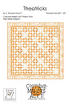 SALE Theatricks Quilt PATTERN P120 - J. Wecker Frisch - Riley Blake Designs - INSTRUCTIONS Only - Repeated Quilt Block