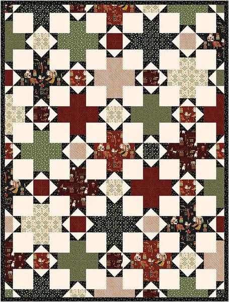 The Hazel Quilt PATTERN P212 by Erica Jackman - Riley Blake Designs - Instructions Only - Fat Quarter Friendly - Three Sizes