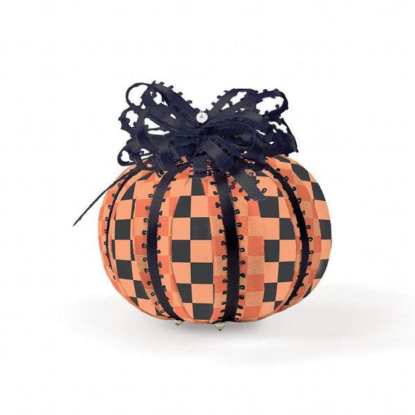 SALE Peekaboo Pumpkin Ornament Project Quilt PATTERN P235 by The Ornament Girl - Riley Blake Design - INSTRUCTIONS Only - No-Sew Project