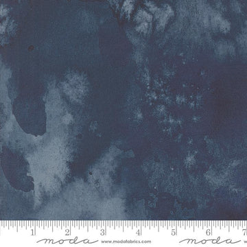SALE Wanderlust Flow Basics 8433 Twilight - Moda Fabrics - Abstract Watercolor Paint - Quilting Cotton Fabric