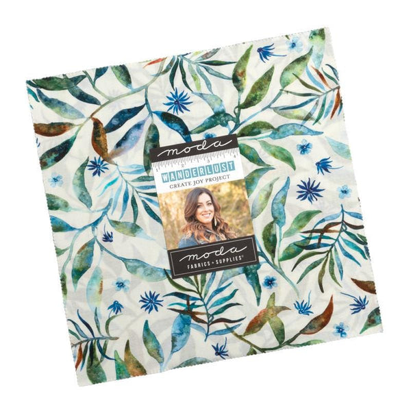 Wanderlust Layer Cake 10" Stacker Bundle - Moda Fabrics - 42 piece Precut Pre cut - Quilting Cotton Fabric
