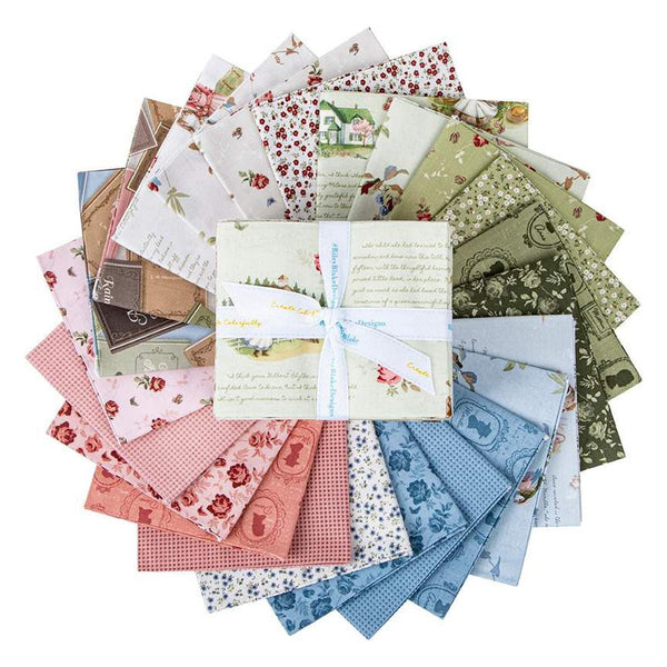 Anne of Green Gables Fat Quarter Bundle 23 pieces - Riley Blake Designs - Precut - Anne Shirley - Quilting Cotton - Licensed Product