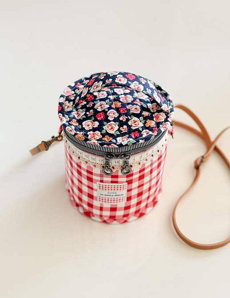 SALE Minki Kim Bliss Bucket Bag Project Quilt PATTERN P178 - Riley Blake Designs - INSTRUCTIONS Only - Zipper Bag Project