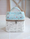 Minki Kim Cutie Cube Bag Project Quilt PATTERN P178 - Riley Blake Designs - INSTRUCTIONS Only - Zipper Bag Project