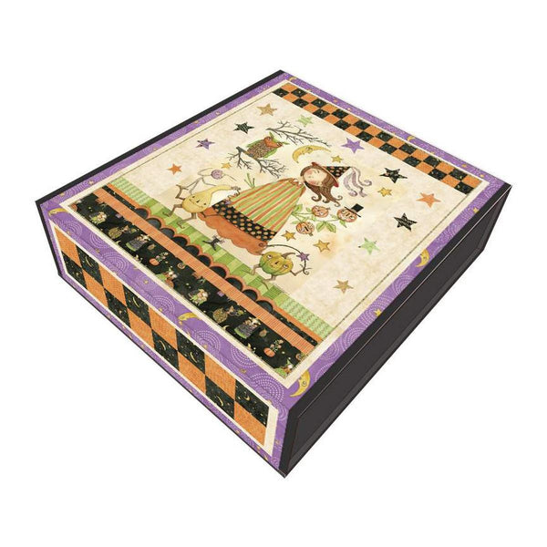 SALE Ghoul Friends Panel Quilt Kit KT-16050 - Riley Blake Designs - Box Pattern Fabric - Halloween - Quilting Cotton Fabric