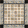 Costume Maker's Act II Sawtooth Scene Quilt Kit KT-16000 - Riley Blake - J. Wecker Frisch - Box Pattern Fabric - Quilting Cotton Fabric