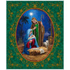 Heavenly Night Nativity Panel 31130 Multi X - - QT Fabrics - Christmas Baby Jesus - Quilting Cotton Fabric