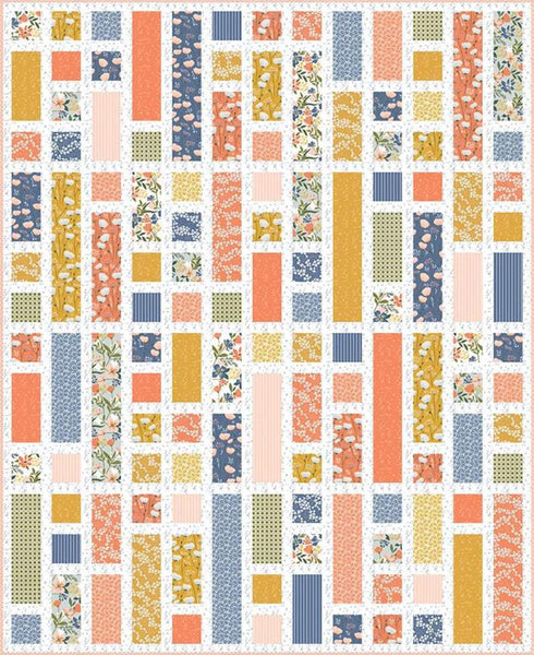 Urban Streets Quilt PATTERN P163 by Tarren Studios - Riley Blake - INSTRUCTIONS Only - Five Sizes - Multiple Sizes