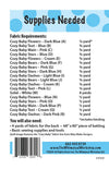 SALE Cozy Corners Quilt PATTERN P185 - The Whimsical Workshop - Riley Blake Designs - INSTRUCTIONS Only - Piecing - Intermediate