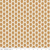 Image of the Gingerbread Kisses Gingerbread Men White quilting cotton fabric. Features gingerbread men on a white background. Cute Little Fabric Shop