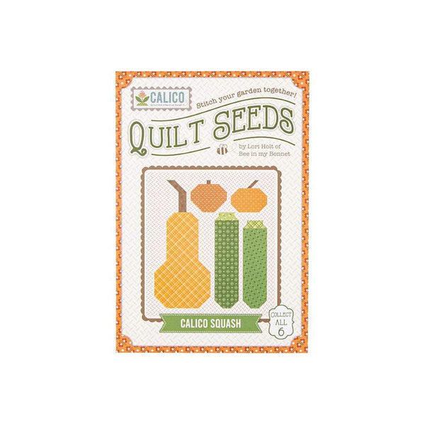 SALE Quilt Seeds Quilt PATTERN Calico Squash ST-28253 by Lori Holt - Riley Blake - Instructions Only - Paper Pattern Included