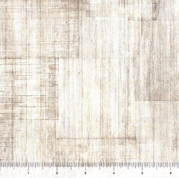 3-Yard Cut - Into the Woods Wood Texture Blender WIDEBACK 30840 Birch E - QT Fabrics - 108" - Quilting Cotton Fabric