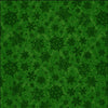 DEAL MINKY Poinsettia Greetings Snowflake Tonal 60" Wide 31085 Forest F - QT Fabrics - Snow Flake Ice Crystal - 100% Polyester