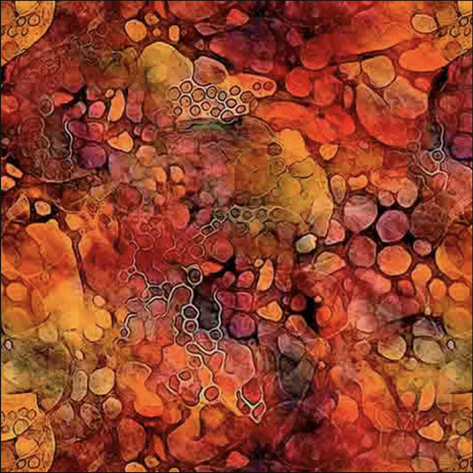 MINKY Minky Prints Dragon Skin Texture 60" Wide 30962 Red R - QT Fabrics - Fantasy Dragon Textured - 100% Polyester