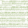Classic Christmas Sheet Music C16284 White - Riley Blake Designs - Music Notes Lines Note - Quilting Cotton Fabric