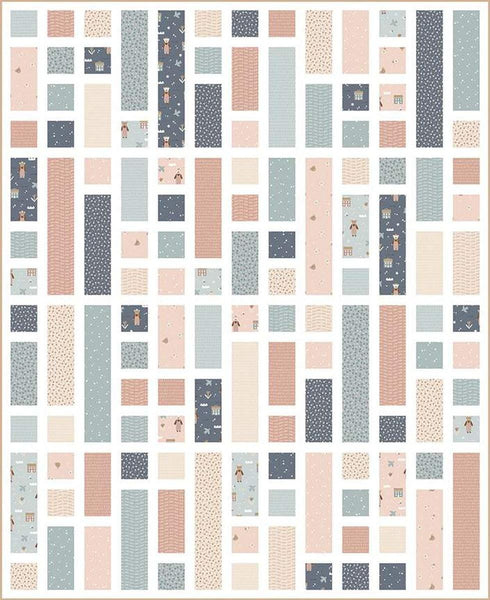 Urban Streets Quilt PATTERN P163 by Tarren Studios - Riley Blake - INSTRUCTIONS Only - Five Sizes - Multiple Sizes
