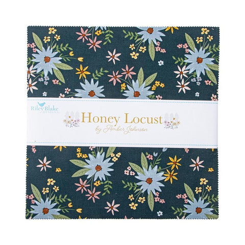 SALE Honey Locust Layer Cake 10" Stacker Bundle - Riley Blake Designs - 42 piece Precut Pre cut - Sewing - Quilting Cotton Fabric
