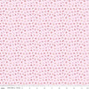 Image of the Love Notes Butterfly Floral Soft Pink quilting cotton fabric by Riley Blake Designs. Features butterflies on a pink background. Cute Little Fabric Shop