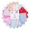 Love Notes Charm Pack 5" Stacker Bundle - Riley Blake Designs - 42-Piece Precut  - Floral Flowers - Quilting Cotton Fabric