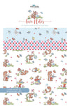 Love Notes Charm Pack 5" Stacker Bundle - Riley Blake Designs - 42-Piece Precut  - Floral Flowers - Quilting Cotton Fabric