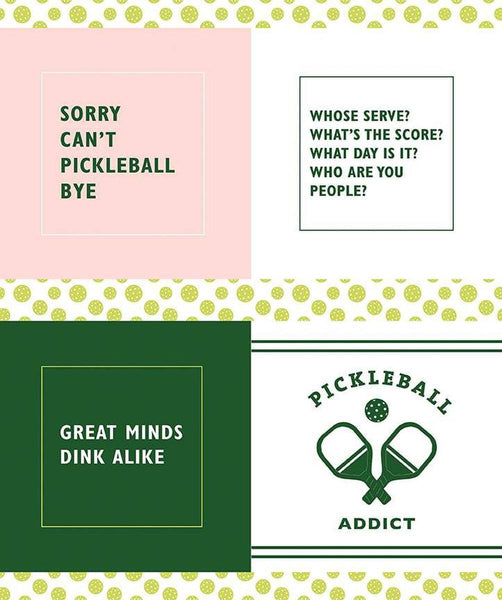 SALE Pickleball Panel P16205 Riley Blake Designs - Sports Pickle Ball - Quilting Cotton Fabric