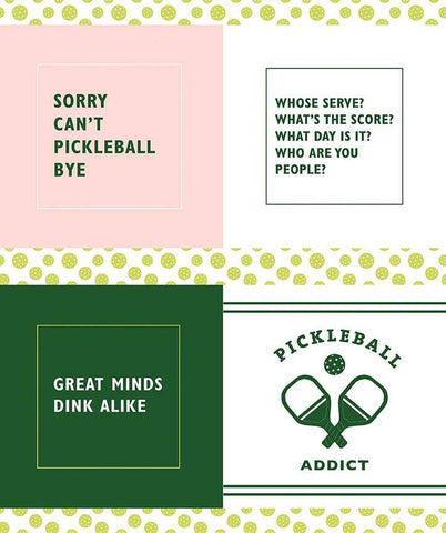 SALE Pickleball Panel P16205 Riley Blake Designs - Sports Pickle Ball - Quilting Cotton Fabric
