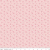 Image of the Bluegrass Charm Floral Pink quilting cotton fabric by Riley Blake Designs. Features flowers on a pink background. Cute Little Fabric Shop