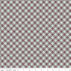 Image of the Emma Robert Martin quilting cotton fabric by Riley Blake Designs. Features stripes on a cream background. Cute Little Fabric Shop