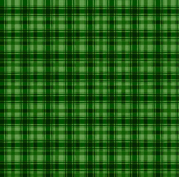 Image of the Season of Giving Plaid Green quilting cotton fabric. Features plaid on a green background. Cute Little Fabric Shop