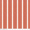 Classic Christmas Stripe C16289 Red - Riley Blake Designs - Line Thick Thin - Quilting Cotton Fabric