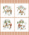 Santa's Tree Farm Panel PD16455 Riley Blake Designs - DIGITALLY PRINTED - Christmas - Quilting Cotton Fabric