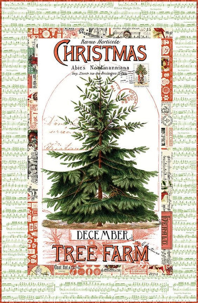 Tree Farm Panel Quilt Kit Classic Christmas by J. Wecker Frisch - Riley Blake - Pattern Fabric  Quilt - Quilting Cotton