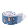 Cozy Bebe Charm 2.5 Inch Rolie Polie Jelly Roll 40-Piece - Riley Blake Design - Precut  Bundle - Quilting Cotton Fabric