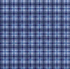 Image of the Season of Giving Plaid Denim quilting cotton fabric. Features plaid on a blue background. Cute Little Fabric Shop