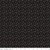 Beggar's Night Skulls C14508 Black - Riley Blake Designs - Halloween Skulls Crossbones Stars - Quilting Cotton Fabric