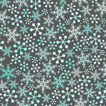 Image of the Minky Gnome for the Holidays Mushroom Houses Toss Slate quilting cotton fabric. Features mushrooms on a gray background. Cute Little Fabric Shop