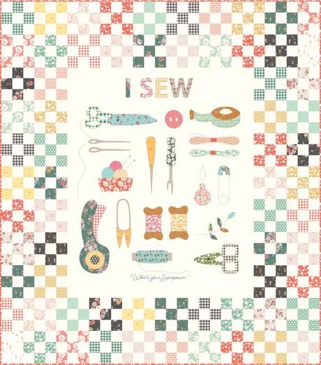 SALE Sunsetridge Panel Boxed Quilt Kit KT-15730 - Riley Blake Designs - Box Pattern Fabric - Sewing Tools - Quilting Cotton