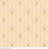 2 Yard 33" End of Bolt - SALE Bee Plaids Zinnias WIDEBACK WB15574 Marigold - Riley Blake - Lori Holt - 108" - Quilting Cotton Fabric