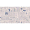 2 Yard 25" End of Bolt - SAL EAmericana Liberty 108" WIDEBACK WB16102 Blue Patriotic Fabric - Riley Blake Quilting Cotton Fabric