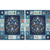 Double Lush Velvet Twilight Creatures Panel LV16570 - Riley Blake Designs - Double Sided Plush - No Fray Edge