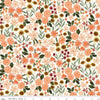 Image of the Happy Fall Days Autumn Fields Cloud quilting cotton fabric by Riley Blake Designs. Features flowers on a cream background. Cute Little Fabric Shop
