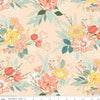 2 yard 29" End of Bolt - SALE New Beginnings Floral WIDEBACK WB15759 Blush - Riley Blake - 108" - Quilting Cotton Fabric