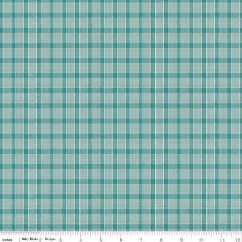 SALE Gentler Times Whippersnapper C16488 Cozy - Riley Blake Designs - Lori Holt - Pixelated Plaid Stripe - Quilting Cotton Fabric