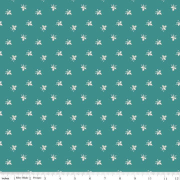 DEAL Gentler Times Endearing C16477 Cozy - Riley Blake Designs - Lori Holt - Scattered Leaves Leaf - Quilting Cotton Fabric