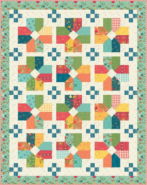 Extrovert PATTERN P154 by Heather Peterson - Riley Blake Designs - INSTRUCTIONS Only - 10" Stacker Friendly Two Layouts
